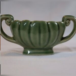 Wade Green Glazed Ceramic Miniature Posy Vase/Planter Made in England